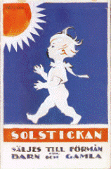 Solstickan orginalteckning